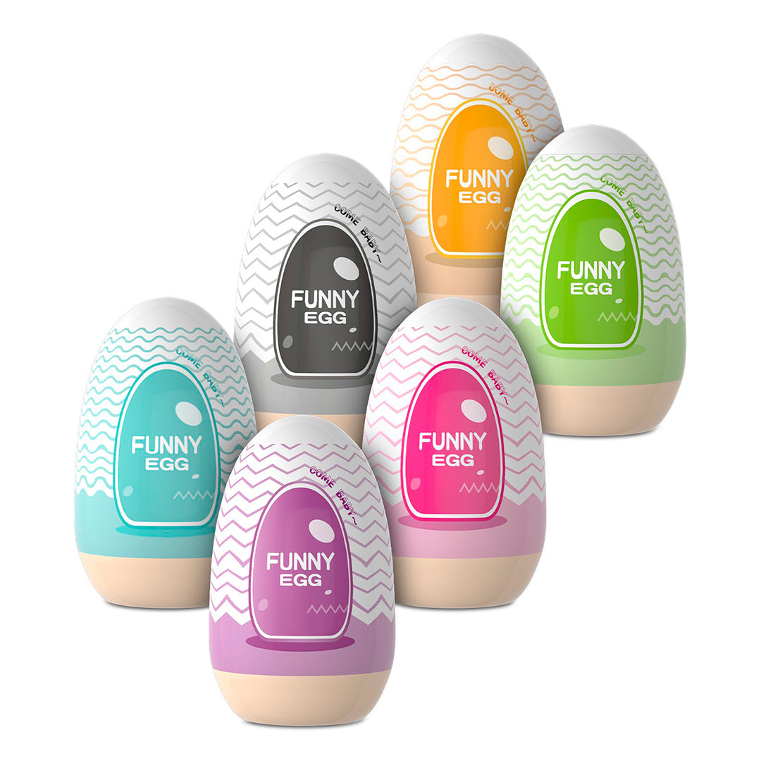 Pack de 6 Huevos masturbadores
