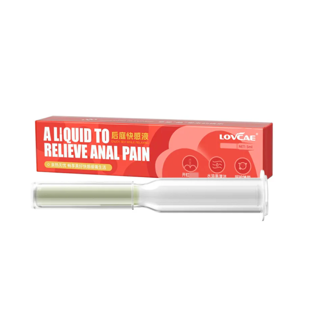 Gel adormecedor anal