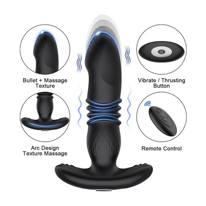 Plug vibrador percutor