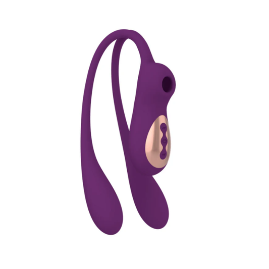 Succionador y vibrador doble BunnyDuo
