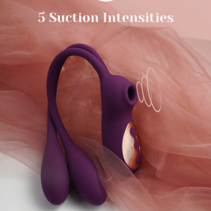 Succionador y vibrador doble BunnyDuo