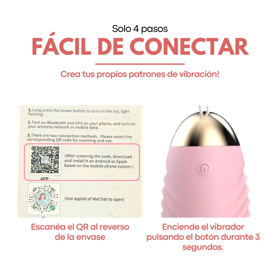 Huevo Vibrador Con APP