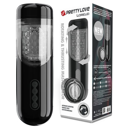 Masturbador masculino Automático con Voz y Rotación