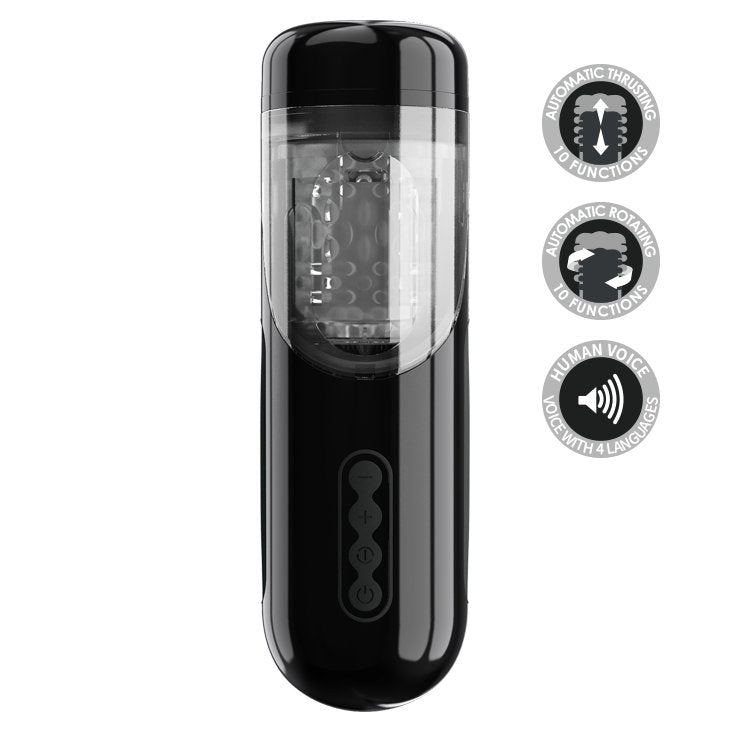 Masturbador masculino Automático con Voz y Rotación