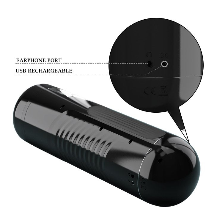Masturbador masculino Automático con Voz y Rotación