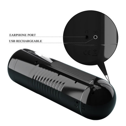 Masturbador masculino Automático con Voz y Rotación