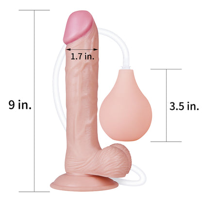 Dildo de chorro 23cm