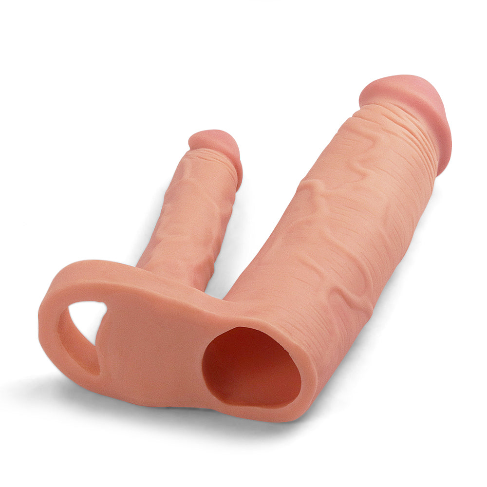 Funda para pene doble Pleasure X Tender