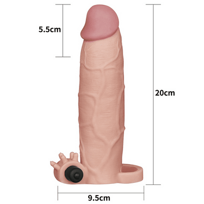 Funda vibradora X-Tender +5cm
