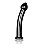 Plug anal vidrio color negro 18,5 cm