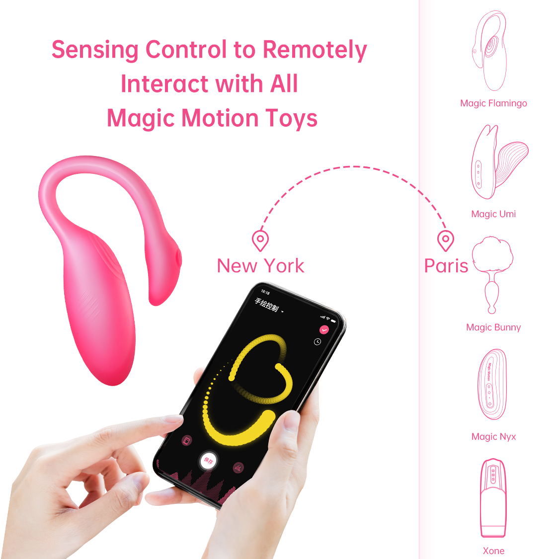Vibrador Flamingo Max