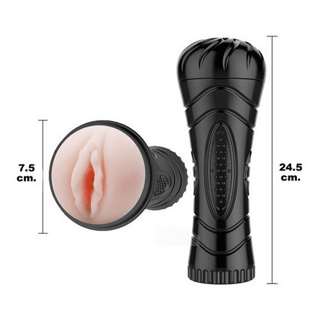 Masturbador Con Vibración Vagina