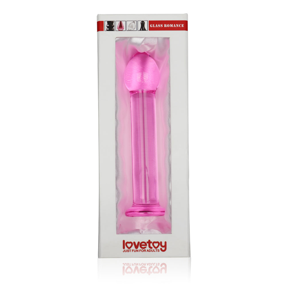 Plug anal vidrio pink